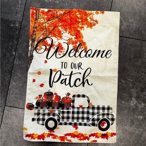 Autumn Welcome Garden Flag